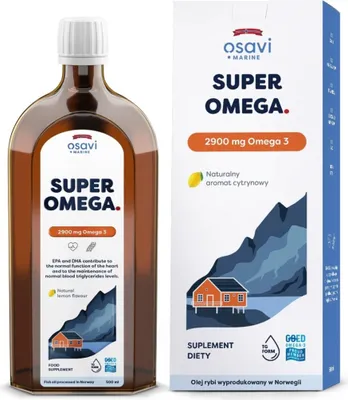 Productafbeelding van Osavi super omega, 2900 mg - citroensmaak (500 ml) BI8686