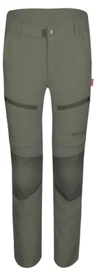 Produktbild von Trollkids Kids Nordfjord Zip-off Pants Slim Fit Kinder Grün Hose Outdoor 853-328