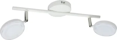 Immagine prodotto di Lampada orientabile da parete e soffitto a LED -2 Bianca 10W 3000K CAPRI 308276 Polux