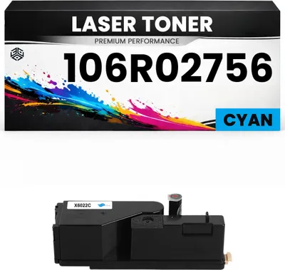 Produktbild von Toner kits kompatibel für Xerox 106R02756 Phaser 6020/6022 WorkCentre 6025/6027 in Cyan