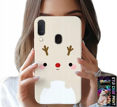 Obrázok produktu pre Puzdro Pre Samsung Galaxy A20E - Sob, Sob, Vianočné Vzory