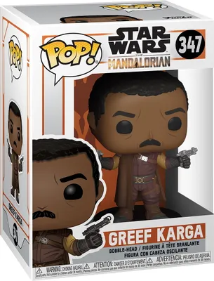 Produktbild von Funko POP! Star Wars Der Mandalorianer #347: "Greef Karga"