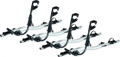 Produktbild von 4x Fast Rider Alu Fahrradträger Dachfahrradträger Fahrradhalter abschließbar Fahrrad Aufsatz