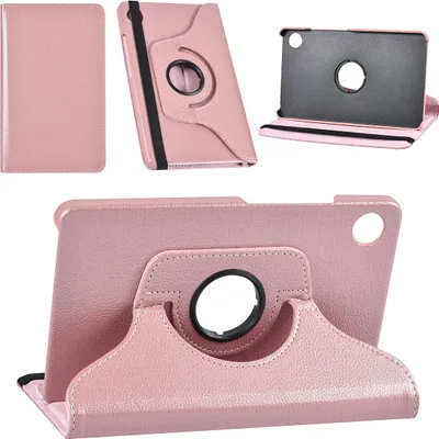 Zdjęcie produktu dla Akcesoria UNIQ Galaxy Tab A9 8.7 Book Case Tablethoes Draaibare - różowe złoto