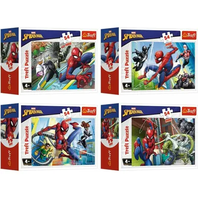 Produktbild von TREFL Puzzle Spiderman: Ein Team 54 Teile
