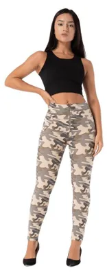 Produktbild von Royal Wolf Melody Push-up-Leggings, Camo Sand