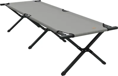 Obrázek produktu pro Skládací kempingová postel Šedá 193 x 69 x 45 cm
