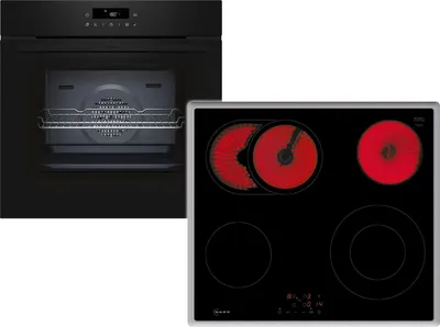 Immagine prodotto di Neff Backofen-Set, Einbau, B2CCJ7AK3 + T16SBN1L0, Backofen, Elektrokochfeld, BTX46PB0