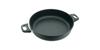 Produktbild von Gastrolux Biotan-Plus Induktion fester Griff Guss-Servierpfannen mit 2 Griffen, D=24cm, H=7cm 172024