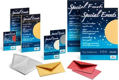 Produktbild von Favini Special Events Briefumschlag Weiß 10 Stück(e)
