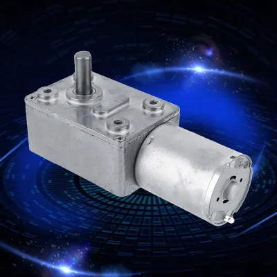 Obrázok produktu pre Turbo šnekový motor s prevodovkou, motor s prevodovkou, 12V kovový redukčný motor, reverzibilný šnekový motor s prevodovkou, motor s vysokým krútiacim momentom, motor s prevodovkou