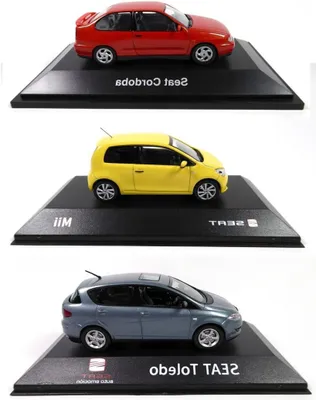 Productafbeelding van Miniatuurauto's Set - Schaalmodellen - Verzamelen - Metaal - 1/43 Schaal - Niet gespecificeerd