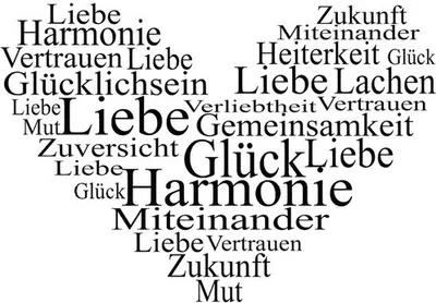 Produktbild von Stempel Herz - Liebe, Glück, Harmonie