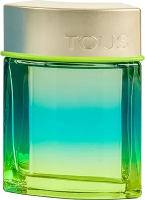 A close-up studio shot of a perfume bottle.
