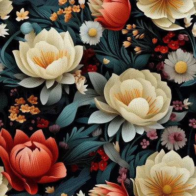 Obrázok produktu pre OUTDOOR DEKOSTOFFE OXFORD - Motiv Blumen I DX5290