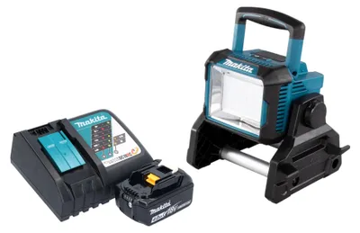 Zdjęcie produktu dla Makita DEADML 811 RM1 Akumulatorowy reflektor budowlany 14,4 / 18 V 3000 lm LED + 1x akumulator 4,0 Ah + ładowarka