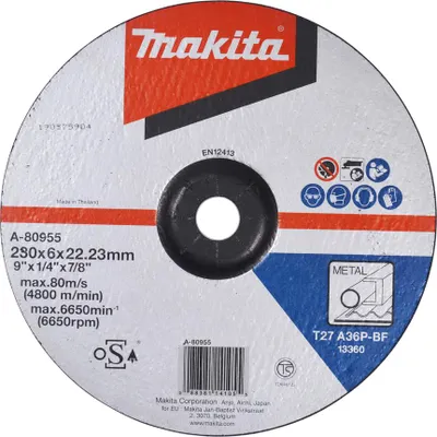 Obrázok produktu pre Makita Schruppscheibe 1 Stk. - 230 mm - 22,23 mm - 6,0 mm