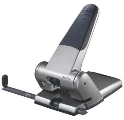 Obrázok produktu pre Leitz Heavy Duty Hole Punch 5180, 65 listy, Strieborná, 8 cm, 5,5 mm, A5, 1 kg