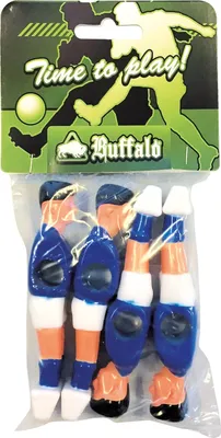 Zdjęcie produktu dla Piłkarzyki Buffalo 13 mm niebiesko-białe 4 szt.