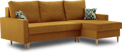 Produktbild von Ecksofa ETNA Pro | Schlaffunktion | natürliche Beine | schöner Stoff KRONOS 01