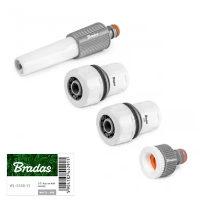 Produktbild von Bradas WL-5500-34, Rohrverbindung, Tropfbewässerungssystem, Polen, 4 Stück(e)