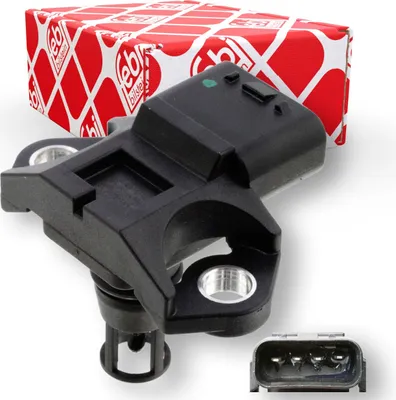Produktbild von FEBI BILSTEIN 106068 Ladedrucksensor für OPEL Corsa D Schrägheck (S07) Saugrohr