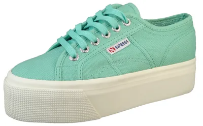 Produktbild von Superga Damen Low Sneaker 2790-COTW LINEA UP AND DOWN Low Top S9111LW Grün