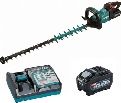 Image de Taille-haie M 75 cm 40V max XGT - MAKITA - avec 2 batteries 40v 4.0Ah - chargeur - UH005GM201