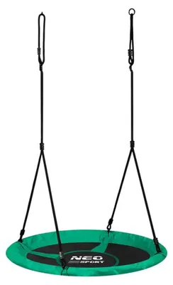 Imagen del producto de Neo-Sport 1052, columpio tipo "nido de pájaro" Swingo, 110 cm, color verde