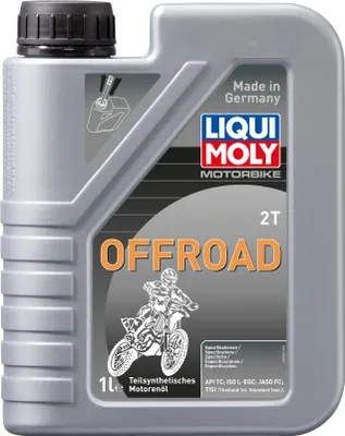 Produktbild von Liqui Moly Motorbike 2T Offroad 1 Liter Kanister API TC, ISO L-EGC, JASO FC teilsynthetisch
