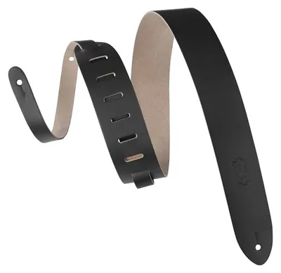 Produktbild von Levys Leathers M12-BLK 2" Gitarrengurt aus Leder Schwarz