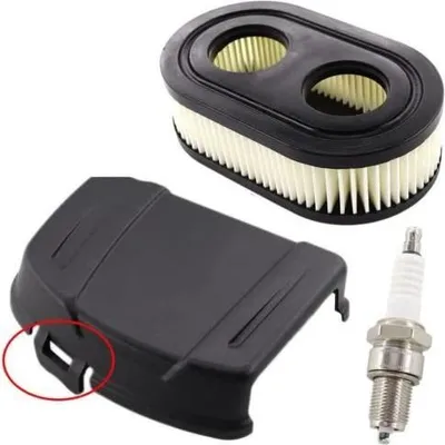 Obrázek produktu pro Kryt vzduchového filtru se zapalovací svíčkou pro motory sekaček Briggs & Stratton řady 650EXI, 675EXI a 675IS. Nahrazuje čísla dílů 594575 a 798452.