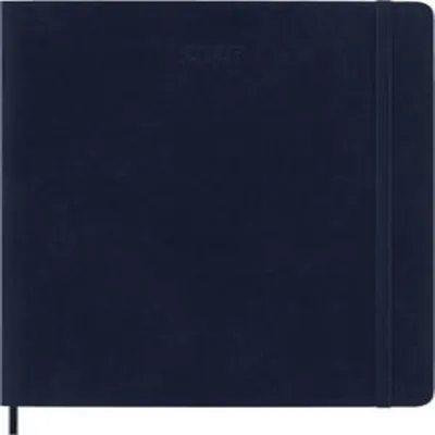 Zdjęcie produktu dla Moleskine 8056999275242 Kalendarz książkowy MOLESKINE 2026, tygodnie, XL, miękka okładka, niebieski
