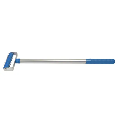 Produktbild von HaWe Tapetenstachelwalze 70.850, Tapetenlöser, Nagelroller, Tapetenigel für schnelleres Einweichen - 150mm