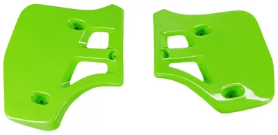 Produktbild von Kühlerverkleidung UFO PLAST 2-teilig Abdeckung Kühler für Kawasaki KX 250 / 500 ccm Bj. 1988 - 2002, Farbe:grün OEM