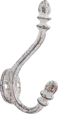 Obrázek produktu pro Clayre & Eef Nástěnné háčky 3x8x12 cm Grau Eisen