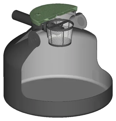 Produktbild von Regenwasser Mini-Zisterne 500 Liter AQUA-PICO für den Garten