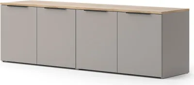 Produktbild von Wohnwand Vicco Wido Greige 2 Teile, Model 57462