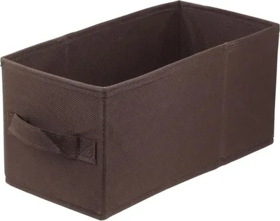 Produktbild von Lavita Storage Box | faltbare Aufbewahrung Boxen 15 x 31 x 15 cm | Schubladen-Organizer Box| Ordnungssysteme für Kleidung | Kleideraufbewahrung & Organisation |dunkelbraun | 1 stück