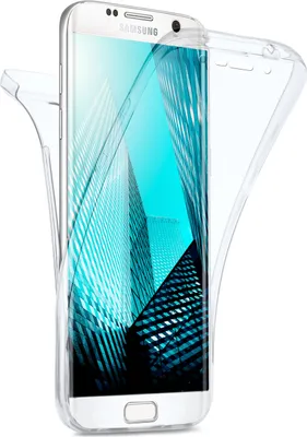 Produktbild von DOUBLE-Case für Samsung Galaxy S6 Edge, Farbe:Crystal