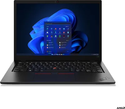 Produktbild von Lenovo ThinkPad L13 5675U Notebook 33,8 cm (13.3 Zoll) WUXGA AMD Ryzen™ 5 PRO 16 GB DDR4-SDRAM 512 GB SSD Wi-Fi 6E (802.11ax) Windows 11 Schwarz
