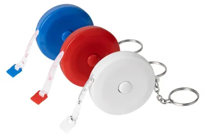 Imagen del producto de Juego de 3 cintas métricas enrollables, de 150 cm de longitud, 2 en 1 con medidas en centímetros e pulgadas, para costura y mediciones corporales