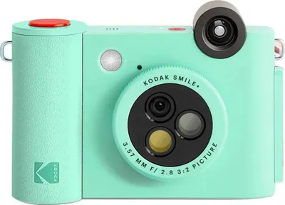 Produktbild von Kodak Smile+, 50,8 x 76,2 mm, Grün, Filter, MicroSD (TransFlash), 5 MP, Auto