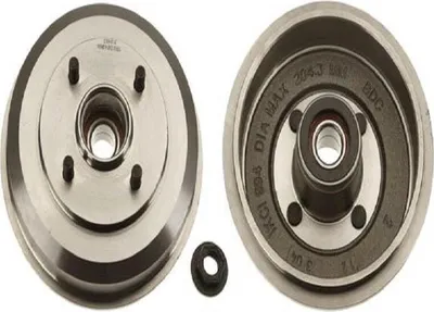 Produktbild von 2x TRW Bremstrommel DB4308MR für FORD Fiesta Mk5 Schrägheck (JH1 JD1 JH3 JD3)