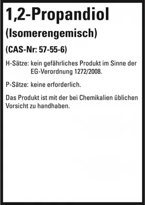 Produktbild von Dreifke® Aufkleber I GHS-Etikett 1,2-Propandiol, GefStoffV/GHS/CLP, Folie, 52...