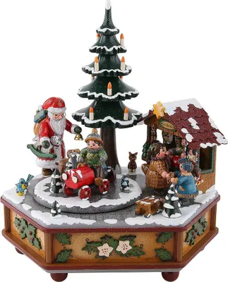 Produktbild von Spieldose Weihnachtszeit (22cm) von Hubrig Volkskunst