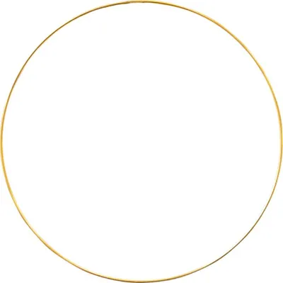 Produktbild von Metallring Gold für Dekorationen 35cm