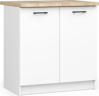 Immagine prodotto di Mobile da cucina BDW, mobile da cucina, mobile 80, bianco
