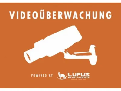 Produktbild von Aufkleber: Achtung Videoüberwachung