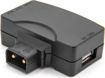 Produktbild von vhbw Adapter D-Tap (m) auf USB (weiblich) für Kamera-Akkus